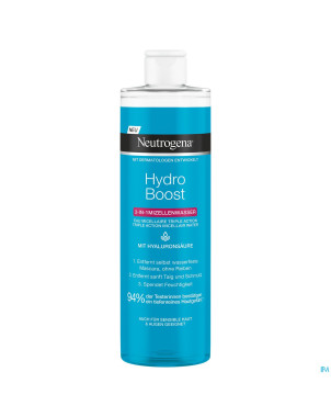 Neutrogena hydro boost 3en1 eau micellaire   400ml