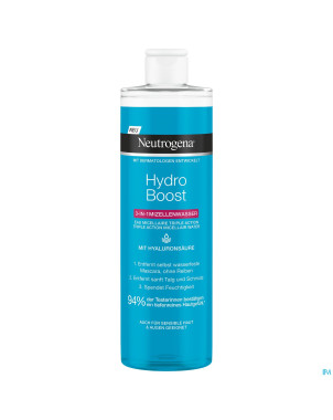 Neutrogena hydro boost 3en1 eau micellaire   400ml