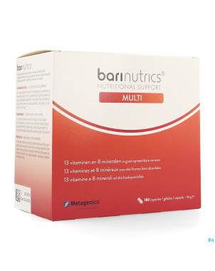 Barinutrics multi    caps  180