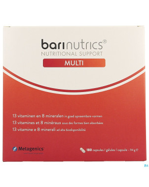 Barinutrics multi    caps  180