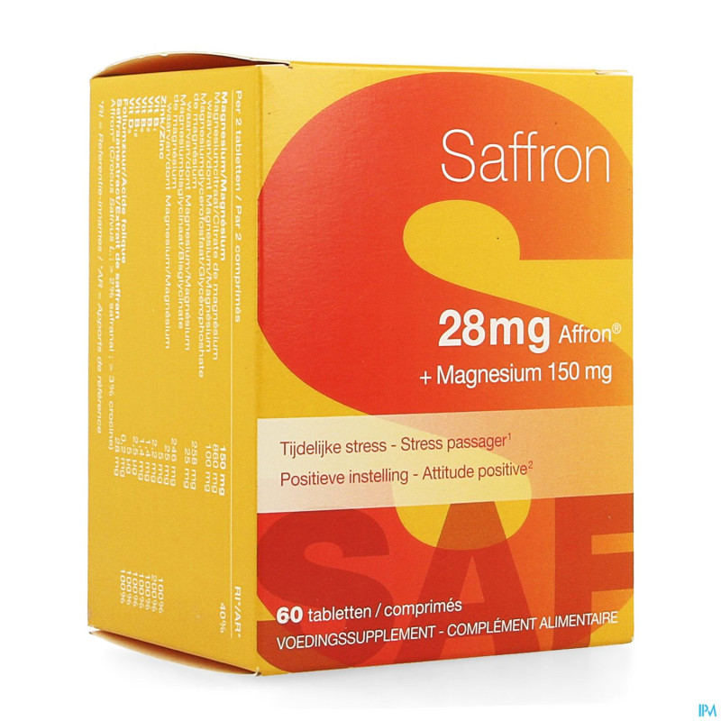 Saffron 28mg    comp 60 revogan
