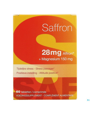 Saffron 28mg    comp 60 revogan