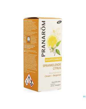 Les diffusables zeste tonique melange diff.   30ml