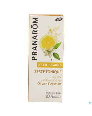 Les diffusables zeste tonique melange diff.   30ml