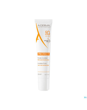 Aderma protect fluide invisible 40ml