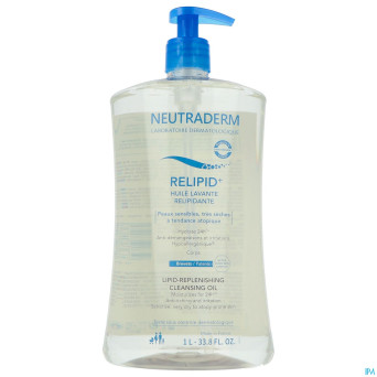 Neutraderm relipid+ huile lavante relididant fl 1l