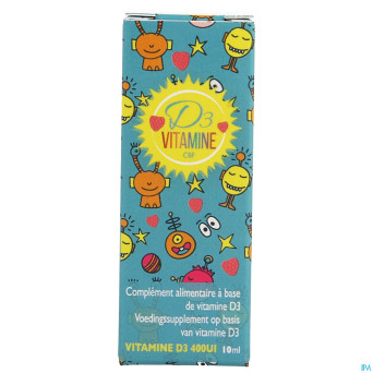 Vitamine d3 cbf 400 ui gouttes    fl 10ml