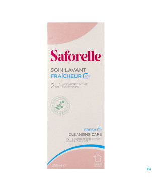 Saforelle soin lavant fraicheur    fl 250ml