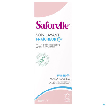 Saforelle soin lavant fraicheur    fl 100ml
