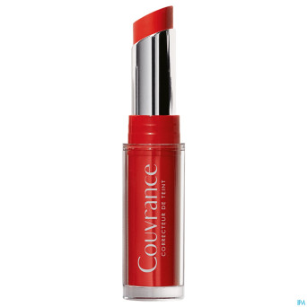 Avene couvrance corr.teint baume levres rouge 3g