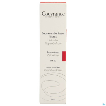 Avene couvrance corr.teint baume levres rose 3g