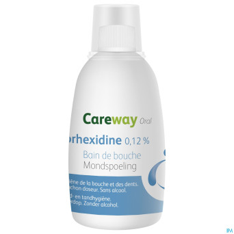 Careway oral bain bouche chlorhexidine 0,12% 500ml