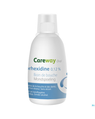 Careway oral bain bouche chlorhexidine 0,12% 500ml