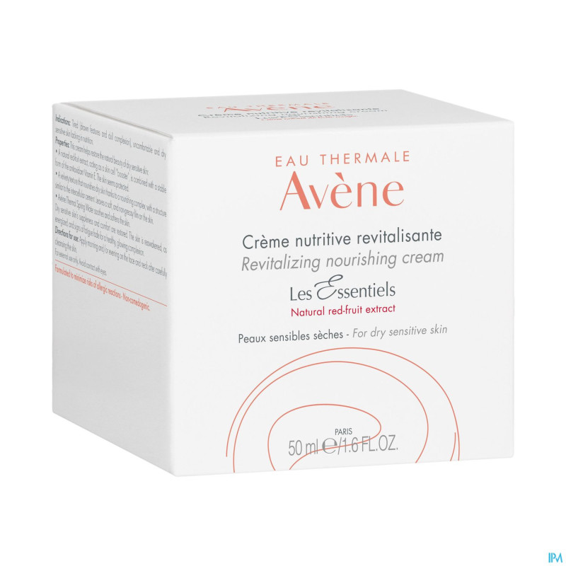 Avene essentiels creme nutritive revital. 50ml