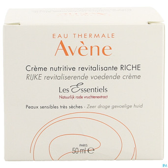 Avene essentiels cr nutr. revital. riche 50ml