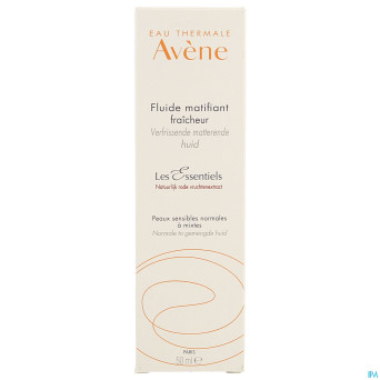 Avene essentiels fluide matifiant fraich. 50ml