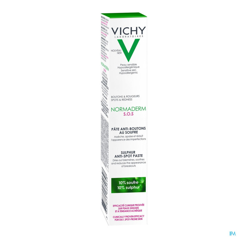 Vichy normaderm phytosolution pate a/boutons  20ml