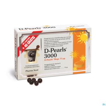 D-pearls 3000 caps 80 + caps 40    promo pack