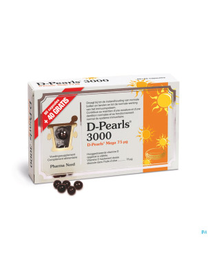 D-pearls 3000 caps 80 + caps 40    promo pack