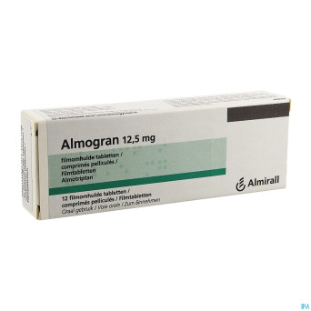 Almogran pi pharma 12,5mg    comp pell 12 pip