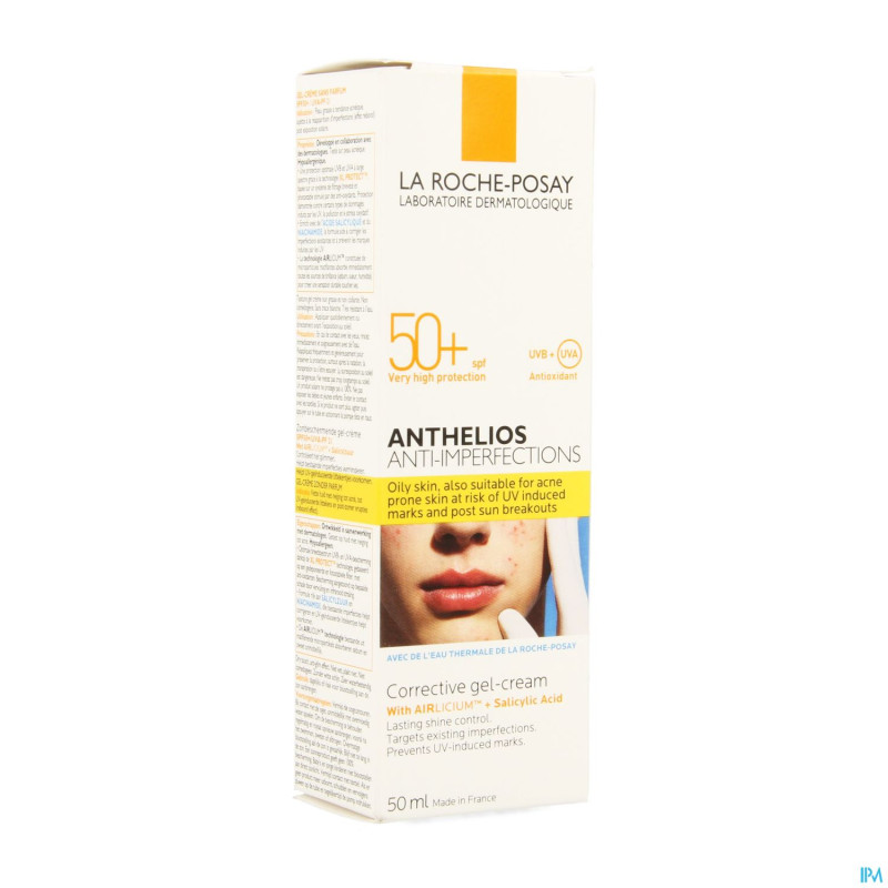 Lrp anthelios a/imperfections gel-cr correct. 50ml