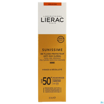 Lierac sunissime bb fluid dore visage ip50 tb 40ml