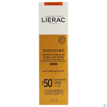Lierac sunissime bb fluid dore visage ip50 tb 40ml