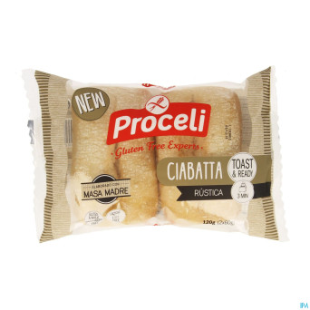 Proceli ciabatta rustica 2    120g revogan