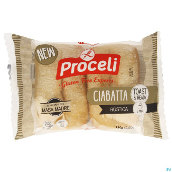 Proceli ciabatta rustica 2    120g revogan