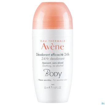 Avene body deodorant efficacite 24h    50ml