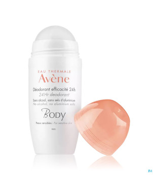 Avene body deodorant efficacite 24h    50ml