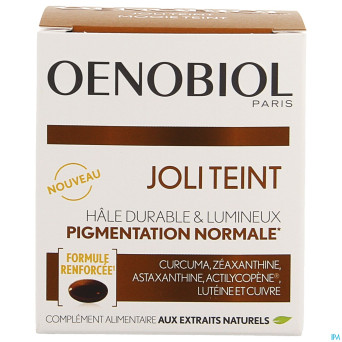 Oenobiol joli teint    caps 30 nf    cfr 4216420