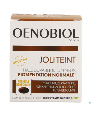 Oenobiol joli teint    caps 30 nf    cfr 4216420