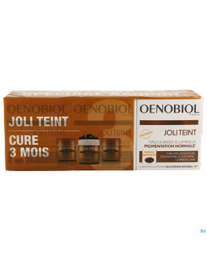 Oenobiol joli teint cure    caps 3x30 nf