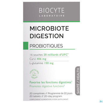 Biocyte microbiote digestion    comp 20