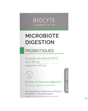 Biocyte microbiote digestion    comp 20