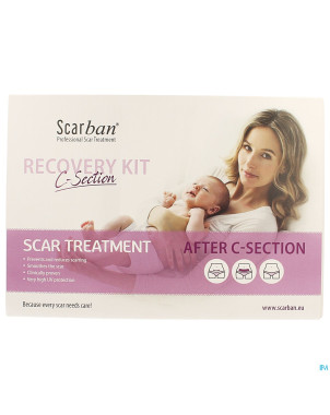Scarban elastic silicone sheet c-section