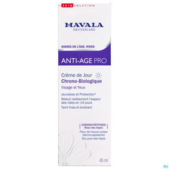 Mavala a/age pro creme jour chrono bio   tube 45ml