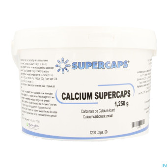 Calcium carb. supercaps caps 1200x1250mg