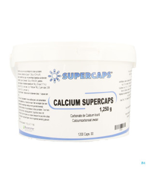 Calcium carb. supercaps caps 1200x1250mg
