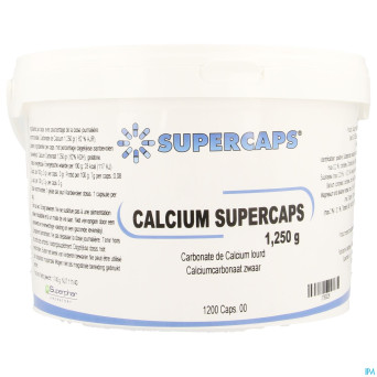 Calcium carb. supercaps caps 1200x1250mg