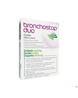 Bronchostop duo pastilles 20