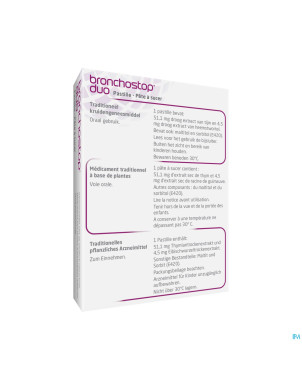 Bronchostop duo pastilles 20