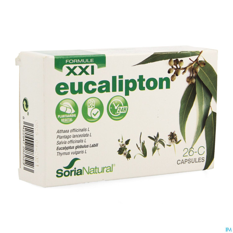 Soria 26c eucalipton xxi    caps 30