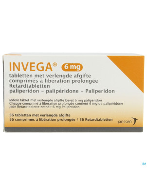 Invega 6mg abacus comp lib. prol. 56 opa/alu/pvc/a