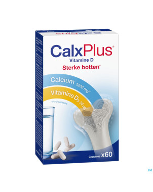 Calxplus vitamine d    caps 60