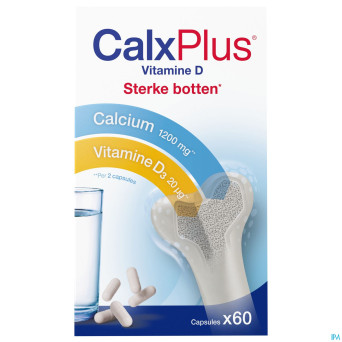 Calxplus vitamine d    caps 60