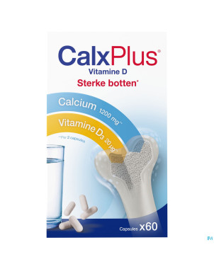 Calxplus vitamine d    caps 60