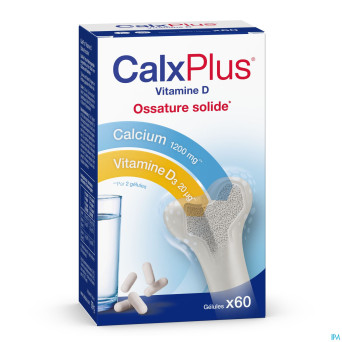 Calxplus vitamine d    caps 60