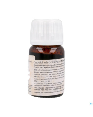 Capsicum huil resine    25ml magis